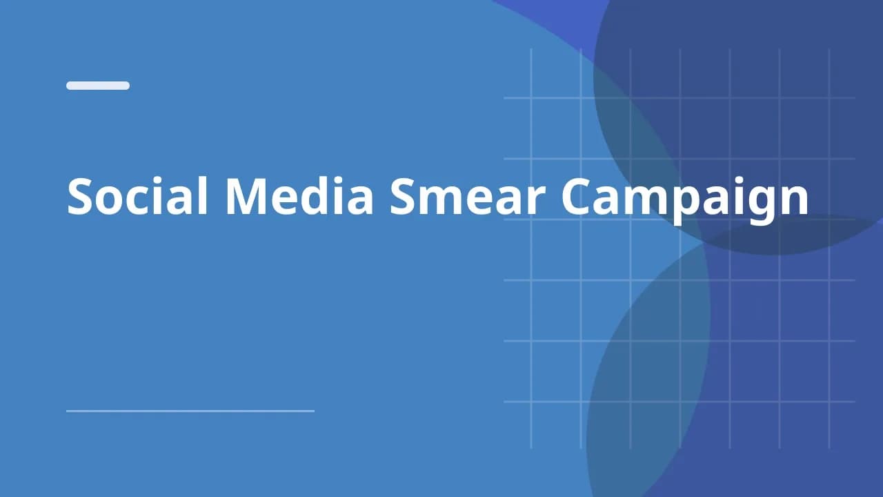 Social Media Smear Campaign: Why Passive Monitoring Fails Executives